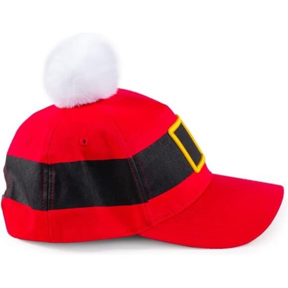 Christmas Hats for Men and Women Santa Hat Red - Picture 4 of 4